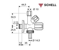 MEDIDAS LLAVE COMBINADA COMFORT SCHELL